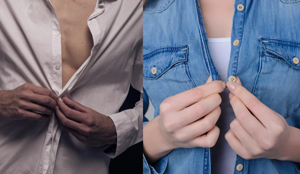 Botones hombre y mujer Botones hombre y mujer